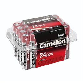 Camelion LR03/AAA alkaliska batterier förpackning med 24 st.