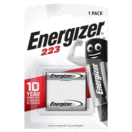 Energizer CR-P2 / 223 6volt litium fotobatteri.