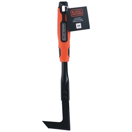 Black+Decker Ogräsrensare 34 cm för plattor, svart/orange