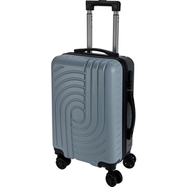 Resväska 38L i Hård Väska med 4 Hjul (Handbagage), Grå 