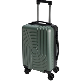Resväska 38L i Hård Väska med 4 Hjul (Handbagage), Grön