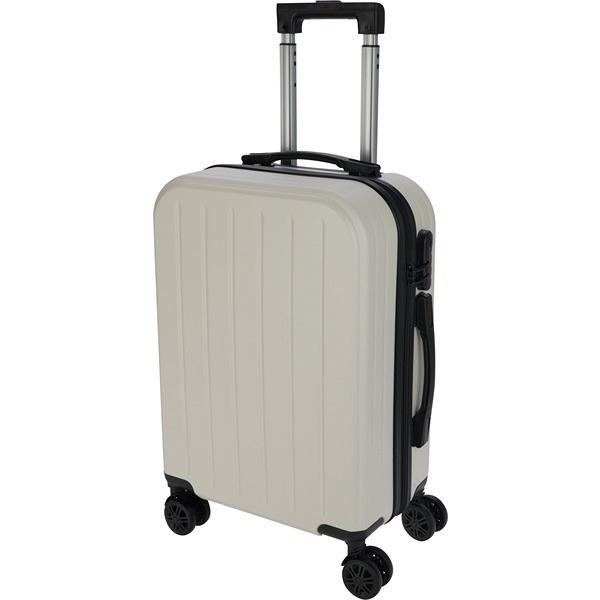 Resväska 38L i Hård Väska med 4 Hjul (Handbagage), Vit