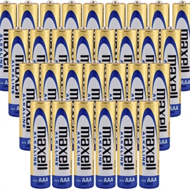 Maxell LR03 / AAA alkaline batterier 800 st