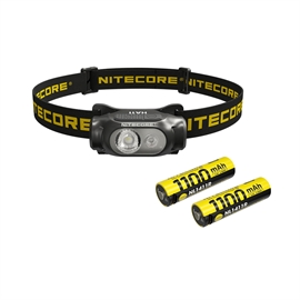 Nitecore HA11 Pannlampa - Set med 2 st. NL1411R Batterier
