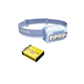 Nitecore HA23 UHE, Blå Pannlampa - Set med 1 st. HLB1500 Batteri