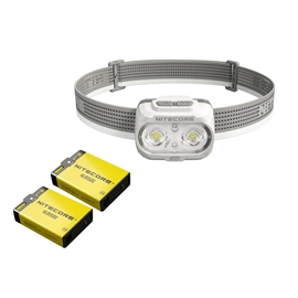 Nitecore UT27 Pro 2025 MCT Grå Pannlampa - Set med 1 st. Extra HLB1500 Batteri