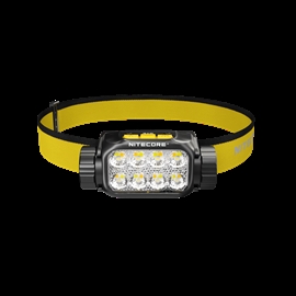Nitecore UT6 MCT Uppladdningsbar Pannlampa 1600 lumen, Svart/Gul