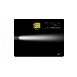 Nitecore P27iX Uppladdningsbar Taktisk Ficklampa 5000 lumen