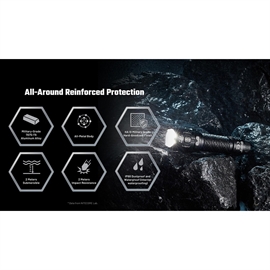 Nitecore P27iX Uppladdningsbar Taktisk Ficklampa 5000 lumen