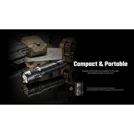 Nitecore P27iX Uppladdningsbar Taktisk Ficklampa 5000 lumen