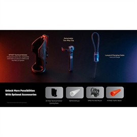 Nitecore P27iX Uppladdningsbar Taktisk Ficklampa 5000 lumen