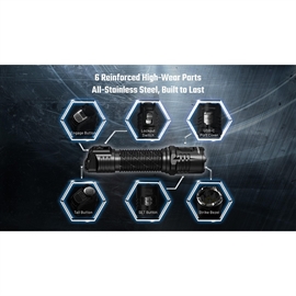 Nitecore P27iX Uppladdningsbar Taktisk Ficklampa 5000 lumen