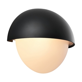 Nordlux Scorpius Maxi Round Utomhus Vägglampa IP44, Svart