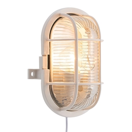 Nordlux Skotlampe Utomhus Vägglampa IP44, Vit