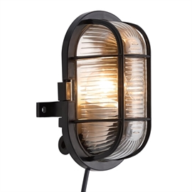 Nordlux Skotlampe Utomhus Vägglampa IP44, Svart