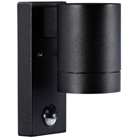 Nordlux Tin Maxi Utomhus Vägglampa med Sensor IP54, Svart