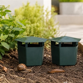Pro Garden Snigelfälla, Set med 2 st. Grön