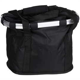 Dunlop Hopfällbar cykelkorg 22 liter till cykel, svart