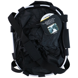 Dunlop Hopfällbar cykelkorg 22 liter till cykel, svart
