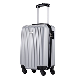 Slazenger Resväska 35L i Hardcase med 4 Hjul (Handbagage), Silver