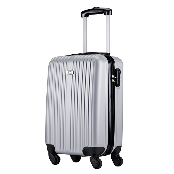 Slazenger Resväska 35L i Hardcase med 4 Hjul (Handbagage), Silver