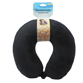 Nackkudde med Memoryskum Optimal Stöd för Nacken, Svart