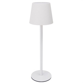 Trådlös bordslampa med touch och dimmer H: 36 cm, vit