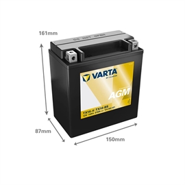 Varta 514 902 022 MC batteri 12 volt 14Ah (+pol till vänster)